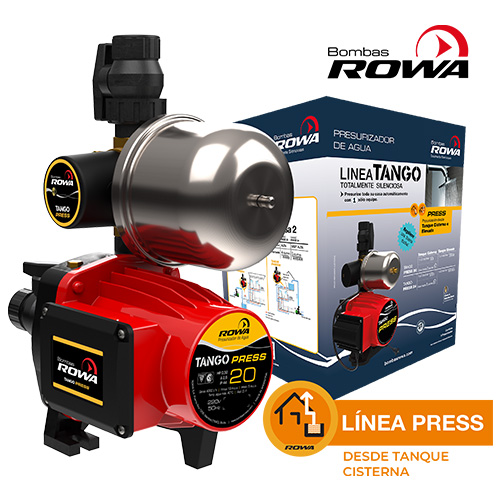 Bomba Presurizadora Rowa Press - Tanque Cisterna