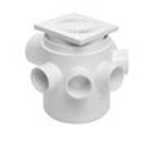 Pileta de Patio 110 mm (5x40) Reja Blanca Tigre