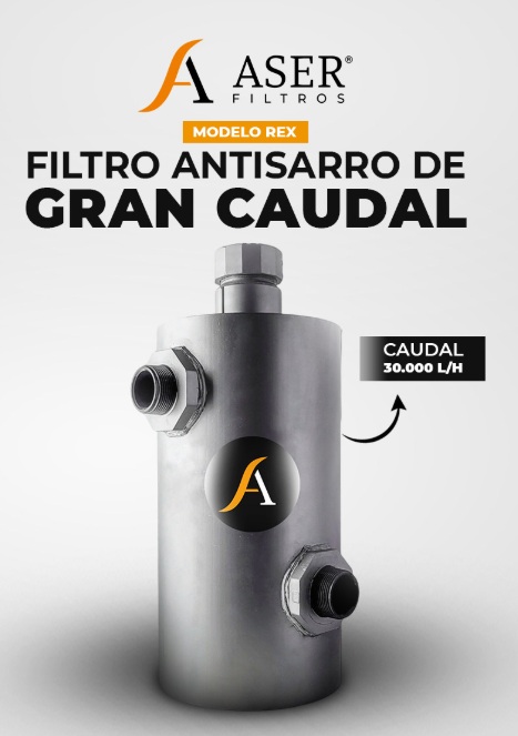 Filtro Aser Alto Caudal Antisarro para Edificios