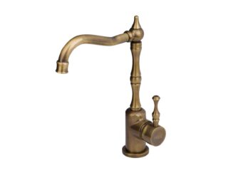 Grifería Estalgrif Häaz Vintage Monocomando de Cocina Bronce Viejo